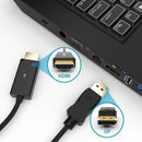 Simplecom DA201 1.8M 4K DisplayPort to HDMI Cable