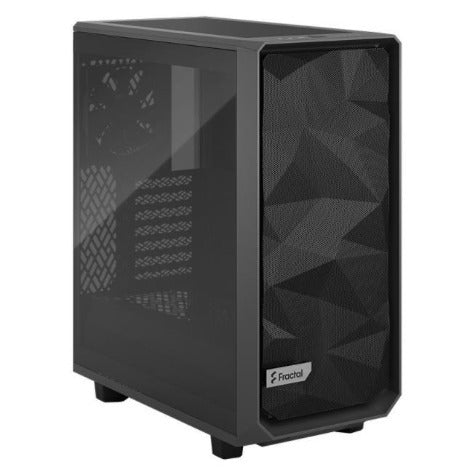 Fractal Design Meshify 2 Compact Mid-Tower ATX Case - Gray, Light Tint Tempered Glass