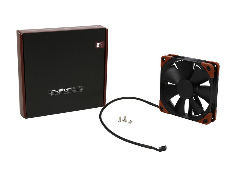 Noctua NF-F12 PWM 120mm 3000RPM IndustrialPPC IP52 Computer Case Fan