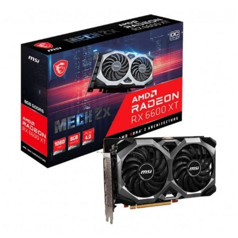 MSI 6600 XT Mech 2X OCV1 8G Graphics Card