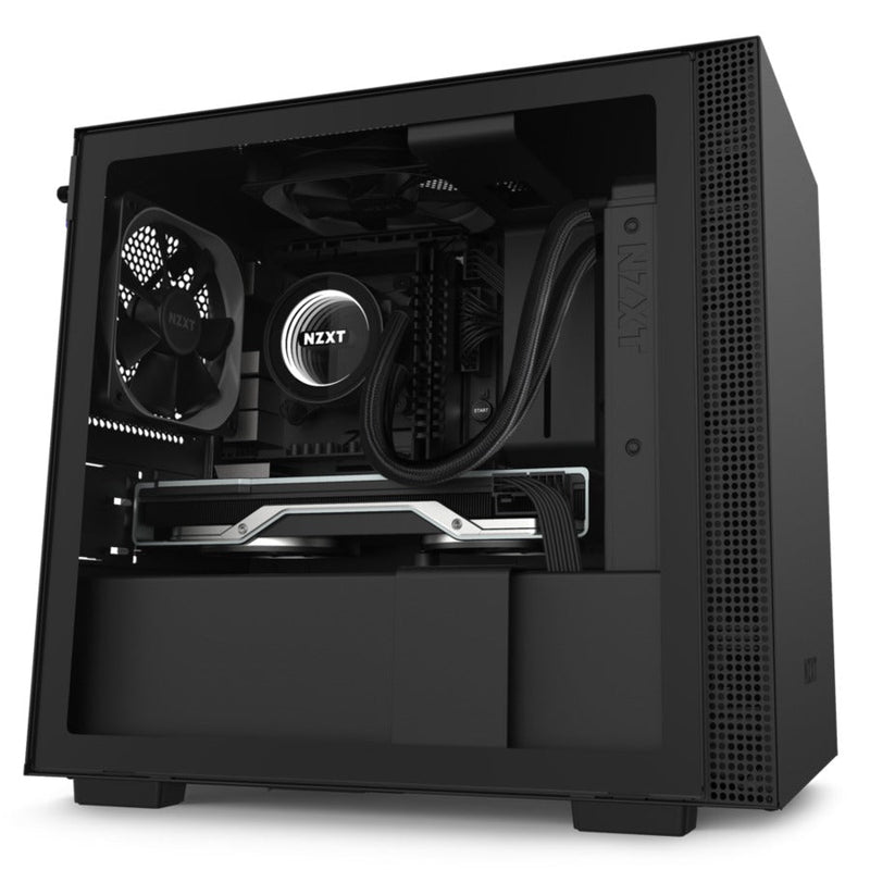 NZXT H210 Mini-Tower Black Case