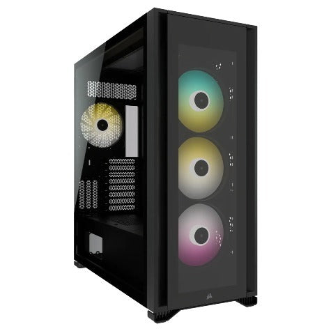 Corsair iCUE 7000X RGB Tempered Glass Full Tower ATX Case - Black