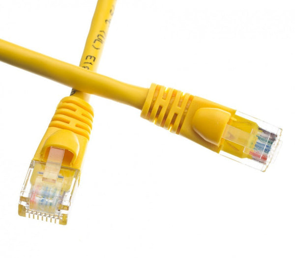 RJ45M to RJ45M Cat6 UTP Network Cable - 5M Yellow