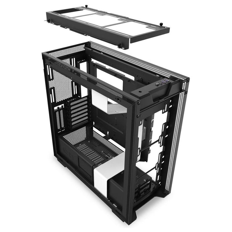 NZXT H710i mid ATX Tower White Case