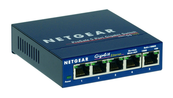 Netgear ProSafe Gigabit Ethernet Desktop Switch Unmanaged