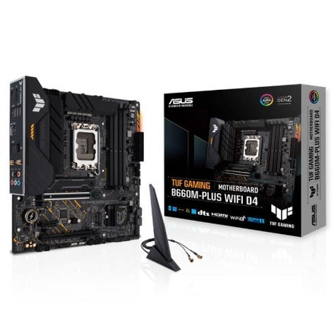 ASUS TUF GAMING B660M-PLUS WIFI D4 mATX Motherboard