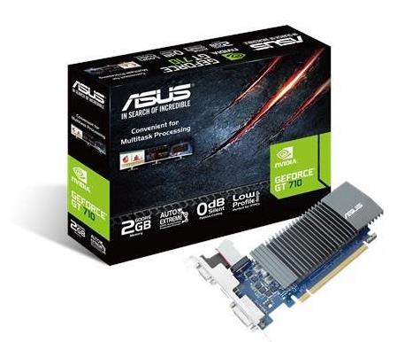 ASUS GeForce GT 710 2GB Graphics Card GT710-SL-2GD5-BRK