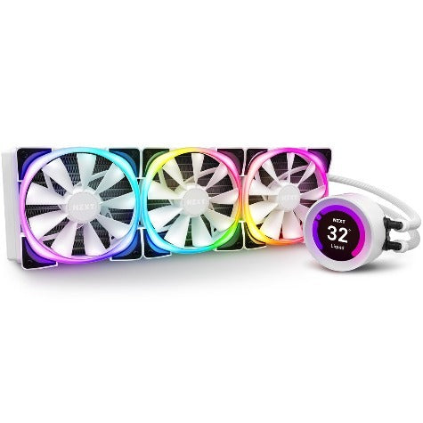 NZXT Kraken Z73 RGB 360mm AIO CPU Cooler - White