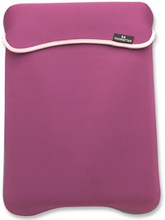 Manhattan 421850 notebook case 39.1 cm (15.4") Sleeve case, Purple
