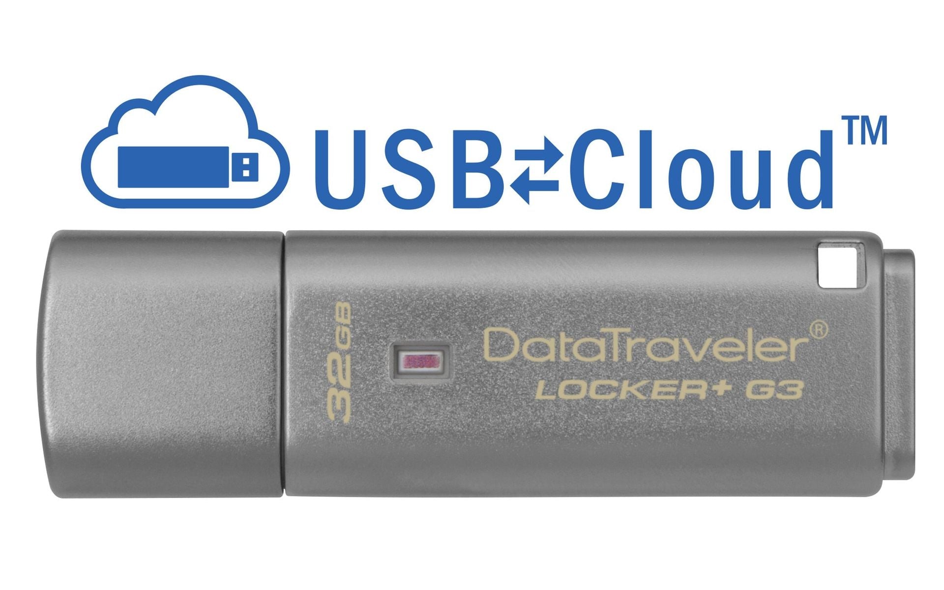 Kingston Technology DataTraveler Locker+ G3 32GB USB flash drive USB Type-A 3.2 Gen 1 (3.1 Gen 1) Silver