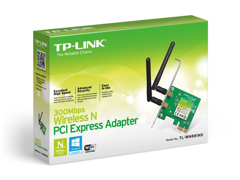 TP-Link TL-WN881ND 300Mbps PCI-E Wireless Adapter