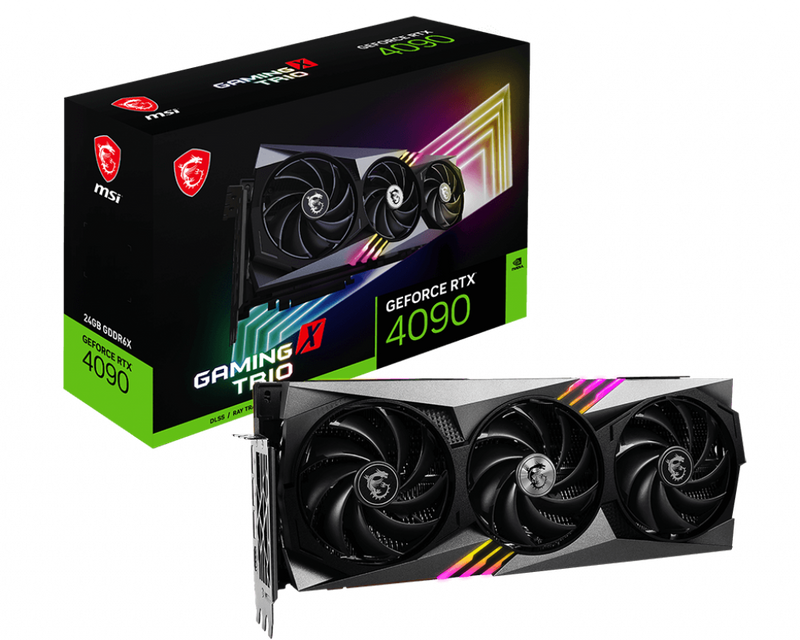 MSI GeForce RTX 4090 GAMING X TRIO 24G Graphics Card