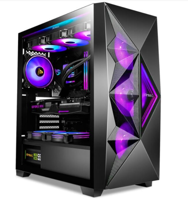 Antec DF800 FLUX Tempered Glass ATX Gaming Case