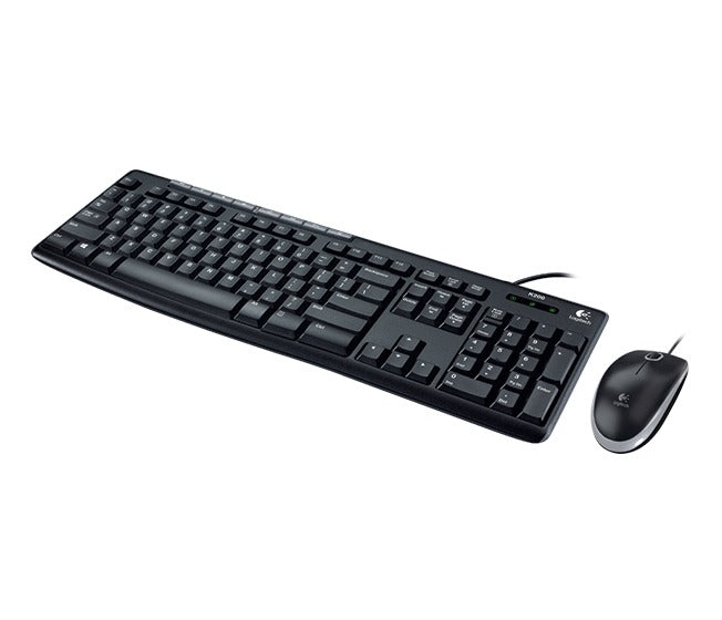 Logitech MK200 keyboard USB Black