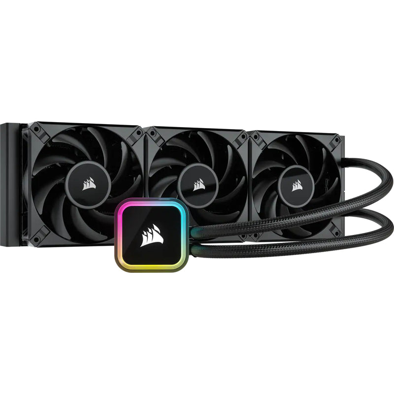 Corsair iCUE H150i RGB ELITE Processor All-in-one liquid cooler 12 cm Black 1 pc(s)