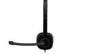 Logitech H151 Binaural Headset Black