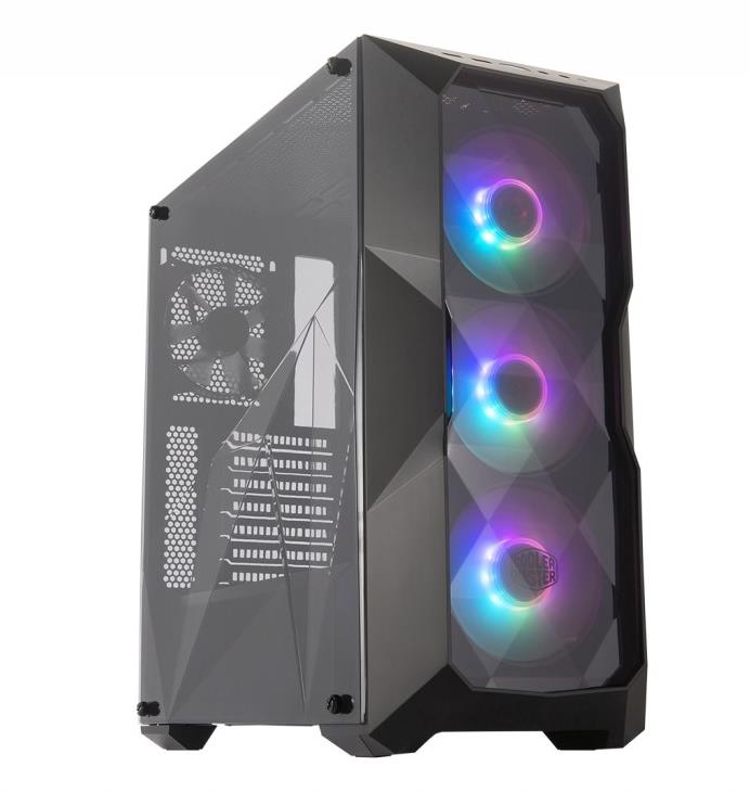 Cooler Master MCB-D500D-KGNN-SAU MasterBox TD500 Crystal TG ARGB Case