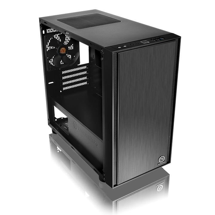 Thermaltake Versa H17 Window Micro-Tower Black Case