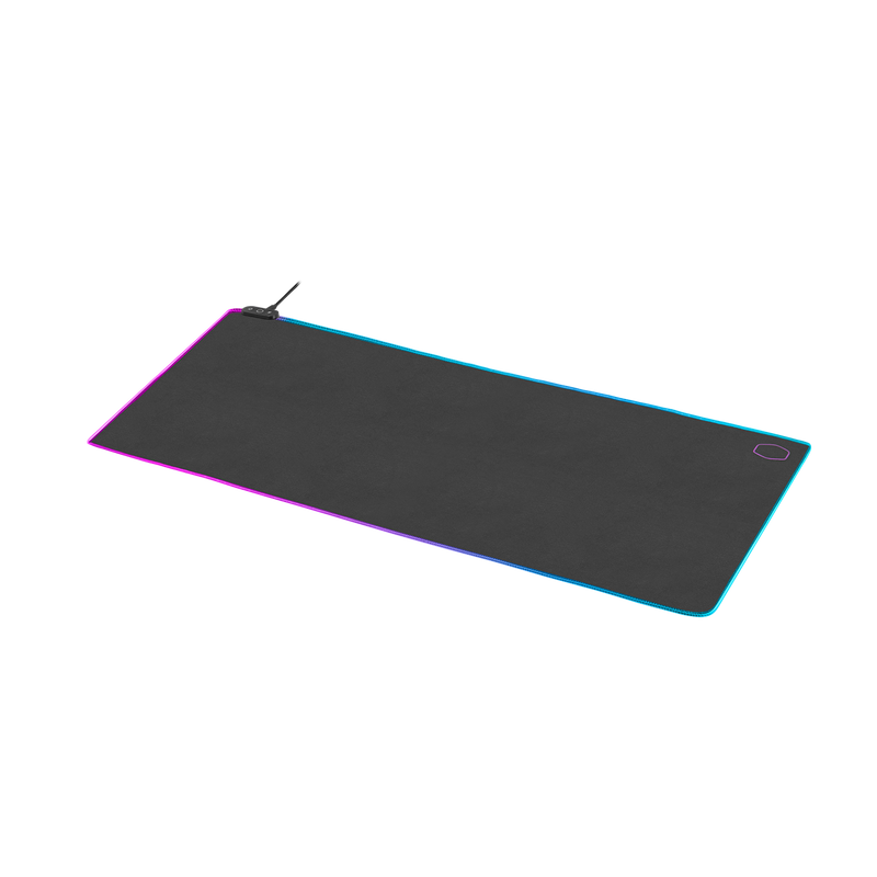 COOLER MASTER MP751 RGB MOUSEPAD, XL SIZE, DURABLE CORDURA FABRIC, THICK RGB BORDERS