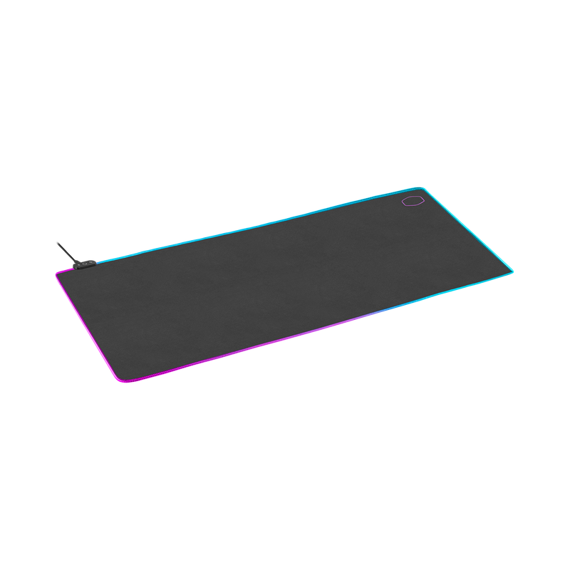 COOLER MASTER MP751 RGB MOUSEPAD, XL SIZE, DURABLE CORDURA FABRIC, THICK RGB BORDERS