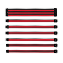 COOLER MASTER WHITE SLEEVED COLORED EXTENSION CABLE KIT, 30CM LENGTH, PVC SLEEVING, 16AWG