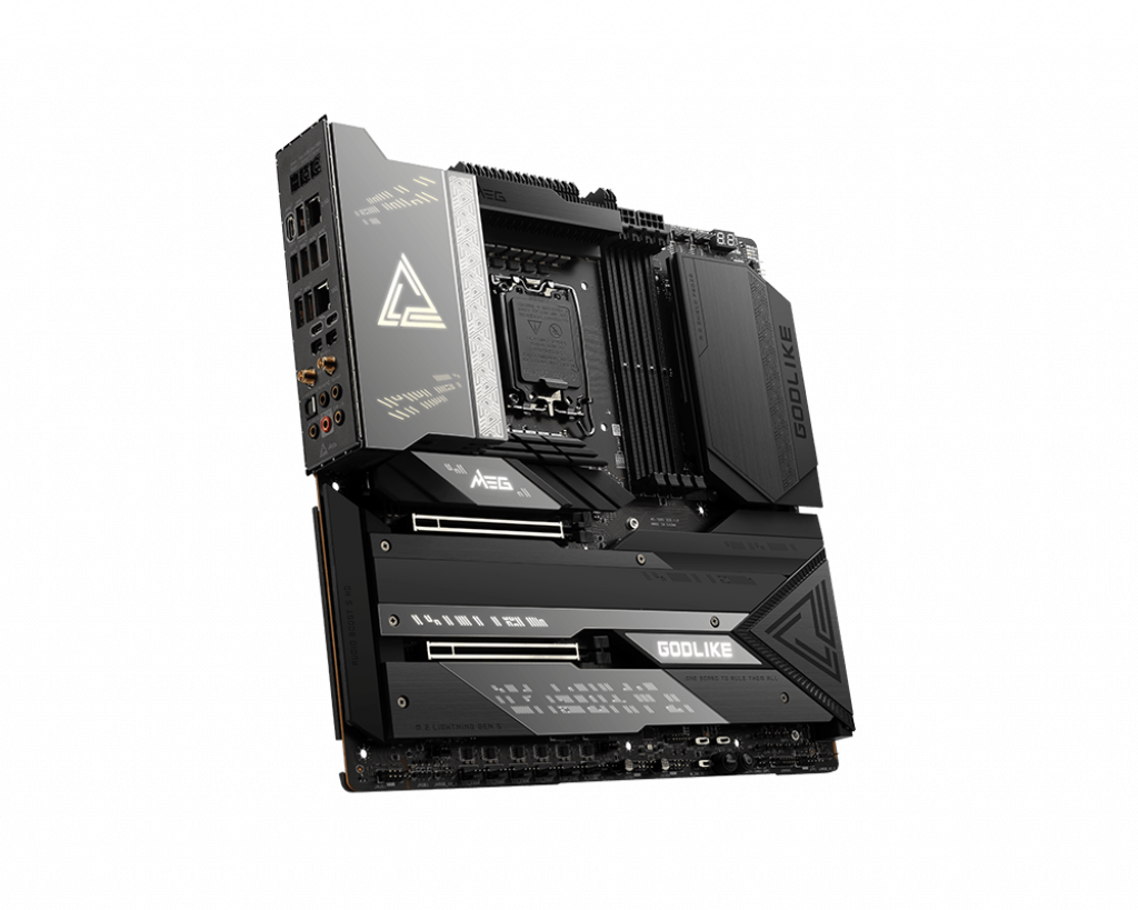 MSI MEG Z790 ACE Intel LGA 1700 E-ATX Motherboard, 4x DDR5~128GB, 1x PCI-E x 16, 1x PCI-E x 8, 5x M.2, 6x SATA, 2x USB 3.2, 4x USB 2.0, 2x USB-C