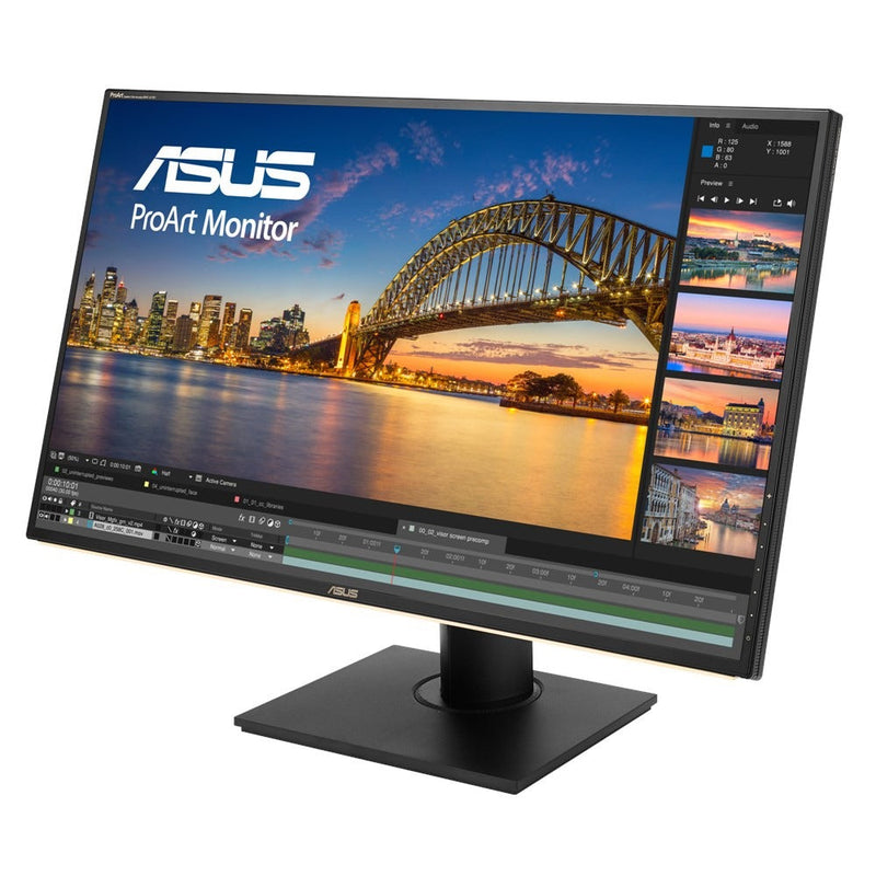 ASUS PA329C 32inch 4K HDR ProArt Calibration IPS Professional Monitor, 3840x2160, 5ms GtG, 1000:1, 600cd/m2, HDR 600, USB-C, USB3.0 Hub, 3x HDMI 2.0, DisplayPort 1.2, PIP/PBP, VESA, Tilt, Swivel, Pivot, Heigh Adjustment, Speakers