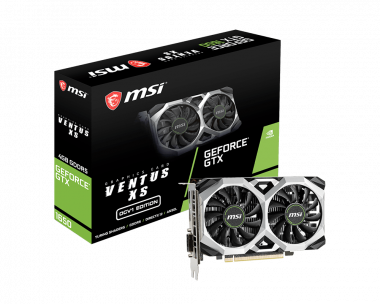 MSI GeForce GTX 1650 VENTUS XS 4G OCV1 Graphics Card