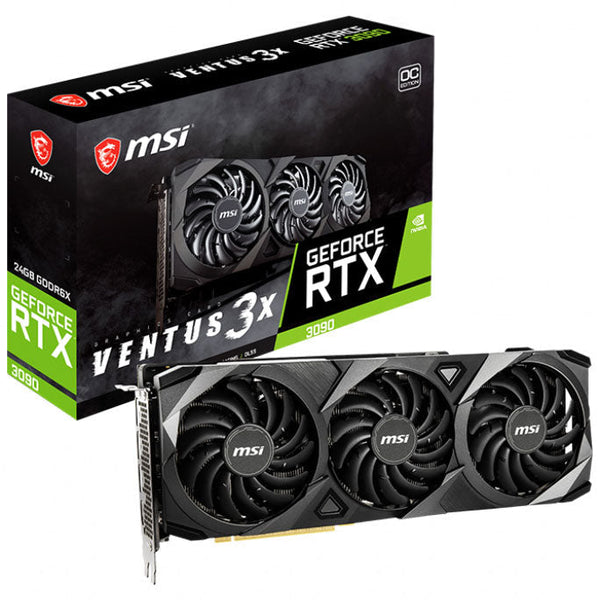 MSI RTX 3090 VENTUS 3X 24G OC Graphics Card