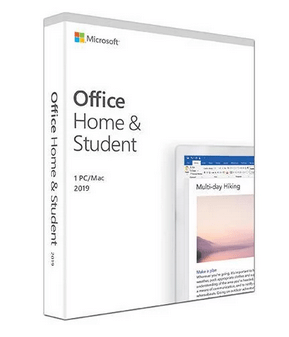 Microsoft Office 2019 - Home & Student Medialess