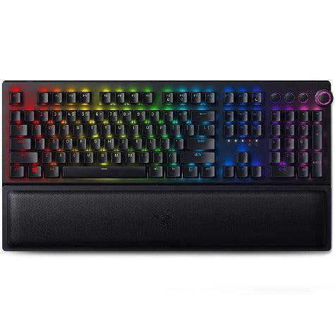 Razer (RZ03-03530100) BlackWidow V3 Pro Wireless Mechanical RGB Gaming Keyboard, Green Switches
