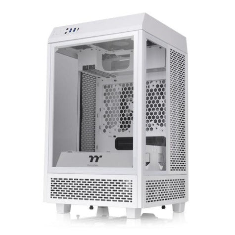 Thermaltake The Tower 100 Tempered Glass Mini Tower Snow Edition