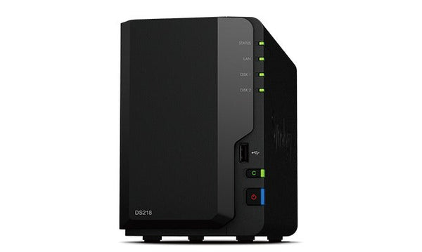 Synology DiskStation DS218 NAS/storage server Ethernet LAN Desktop Black