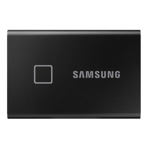 Samsung (MU-PC1T0K/WW) T7 Touch 1TB External Portable USB-C SSD- Black
