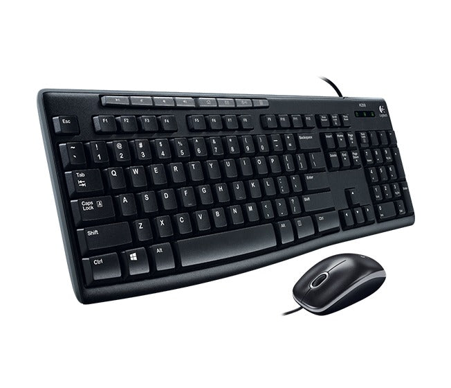 Logitech MK200 keyboard & Mouse Combo USB Black