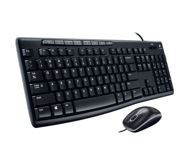 Logitech MK200 keyboard USB Black