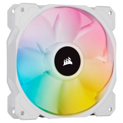 Corsair iCUE SP120 RGB ELITE 120mm PWM Single Fan - White