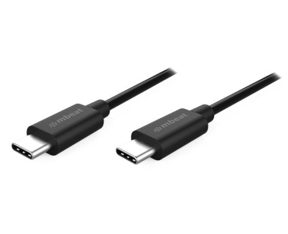 mbeat Prime USB-C to USB-C Charge and Sync Cable-1m