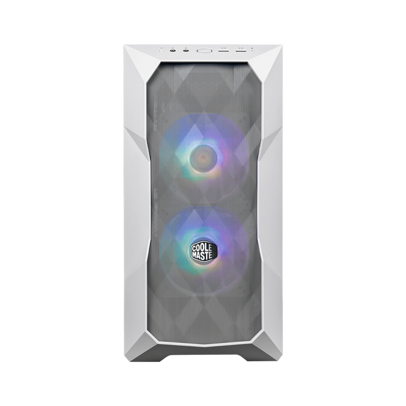 Coolermaster TD300-WGNN-S00 MasterBox TD300 Micro ATX Case, White