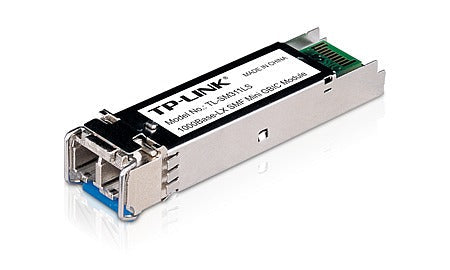TP-LINK 1000base-BX Single-mode SFP Module network media converter 1280 Mbit/s 1310 nm