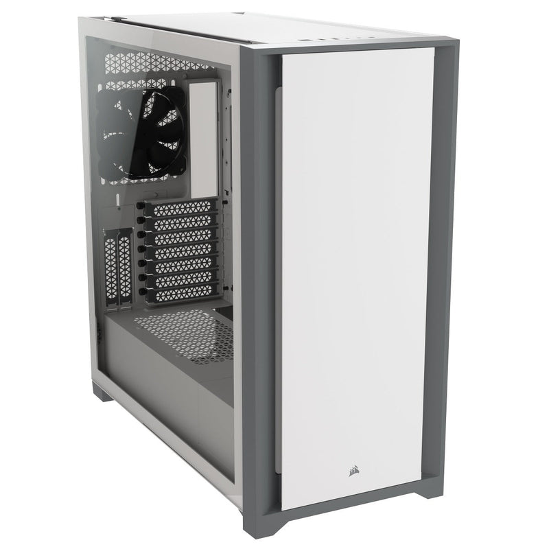 Corsair (CC-9011209-WW) 5000D Tempered Glass Mid Tower ATX Case - White