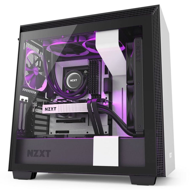 NZXT H710i mid ATX Tower White Case
