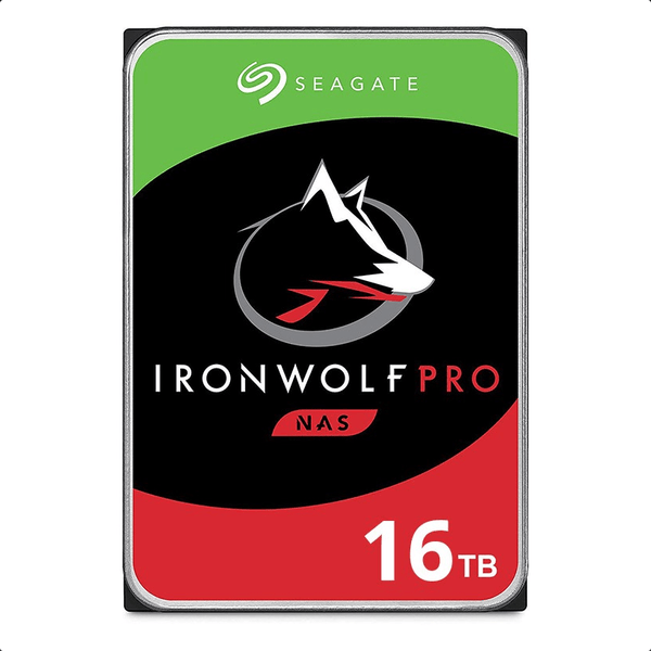 Seagate 16TB IronWolf PRO NAS HDD SATA 3.5" Internal Hard Drive 7200RPM 256MB Cache