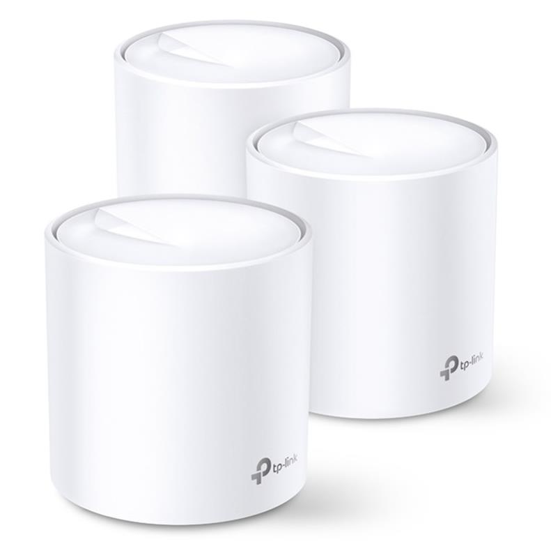 TP-Link Deco X60 3 Pack AX5400 Whole Home Mesh Wi-Fi 6 System