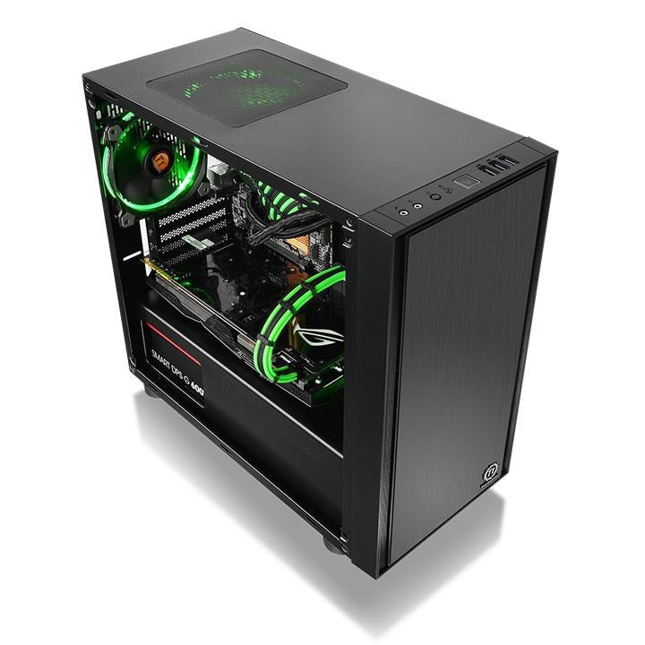 Thermaltake Versa H17 Window Micro-Tower Black Case