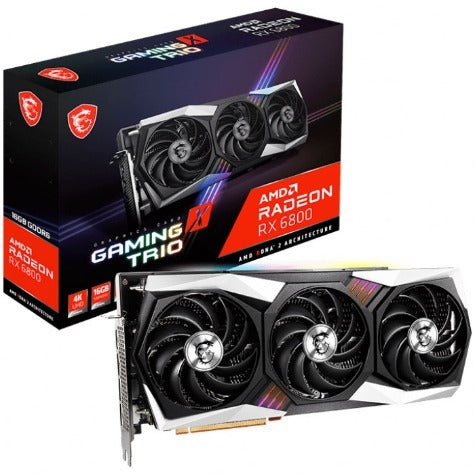 MSI RX 6800 GAMING X TRIO 16G Graphics Card