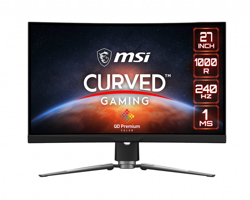 MSI MPG Artymis 273CQRX QD 68.6 cm (27") 2560 x 1440 pixels Wide Quad HD Black