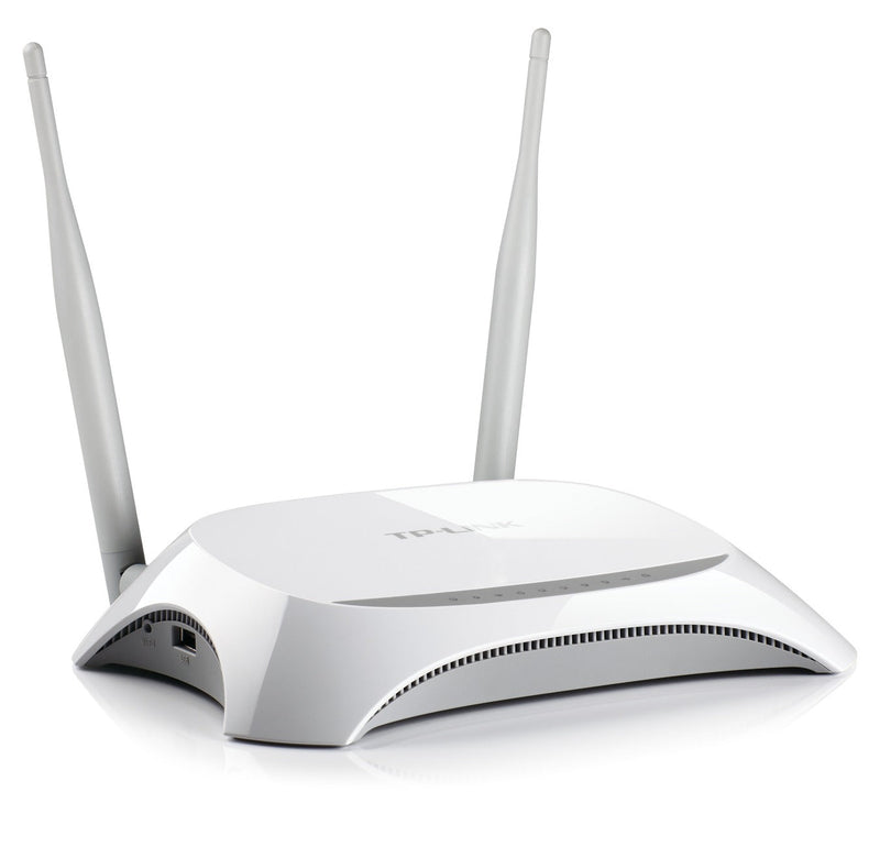 TP-LINK TL-MR3420 wireless router Single-band (2.4 GHz) Fast Ethernet Black,White
