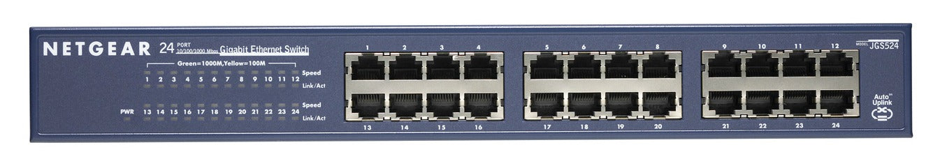 Netgear ProSafe Ethernet Switch Unmanaged network switch Blue