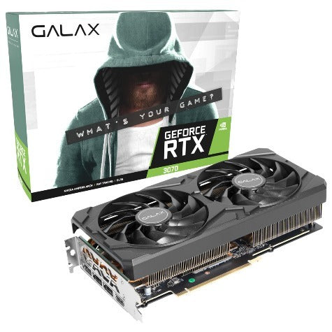 GALAX (37NSL6MD2KCH) RTX 3070 1-Click OC LHR 8GB Graphics Card